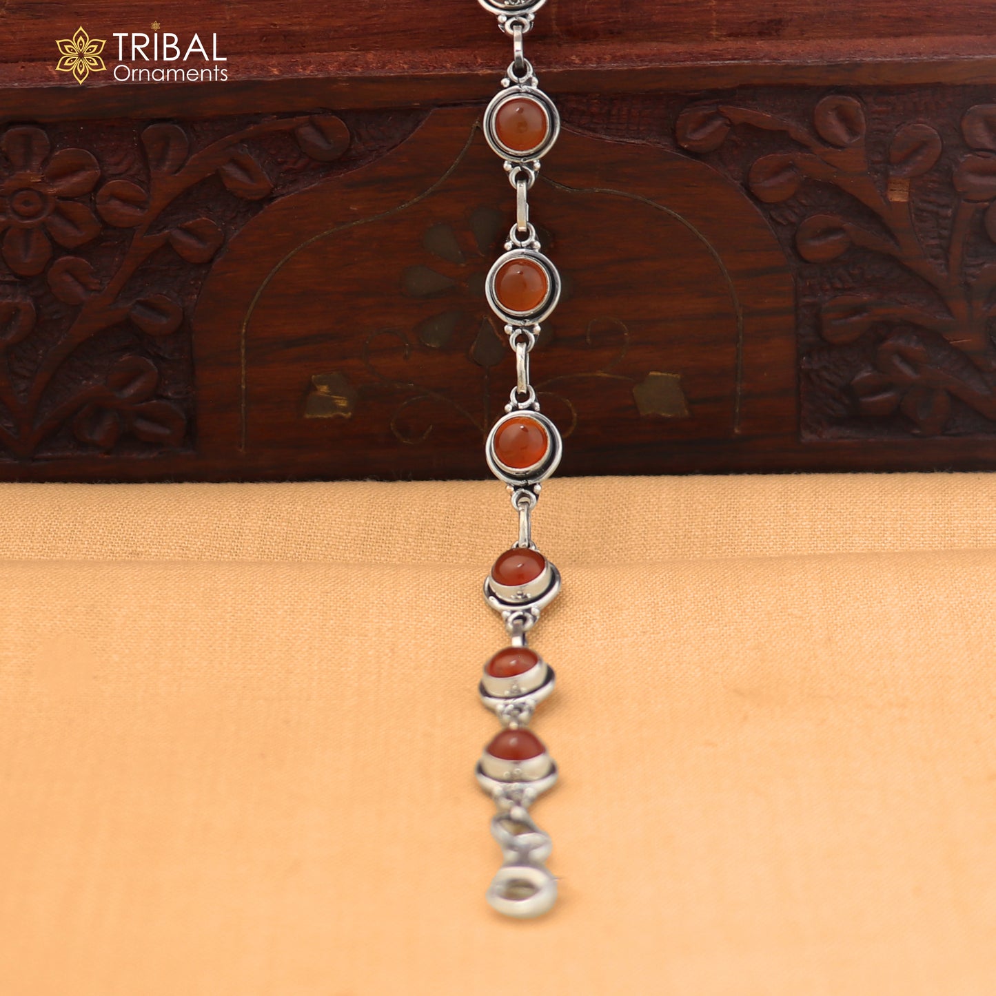 925 sterling silver multi color stone stylish bracelet unisex jewelry sbr773