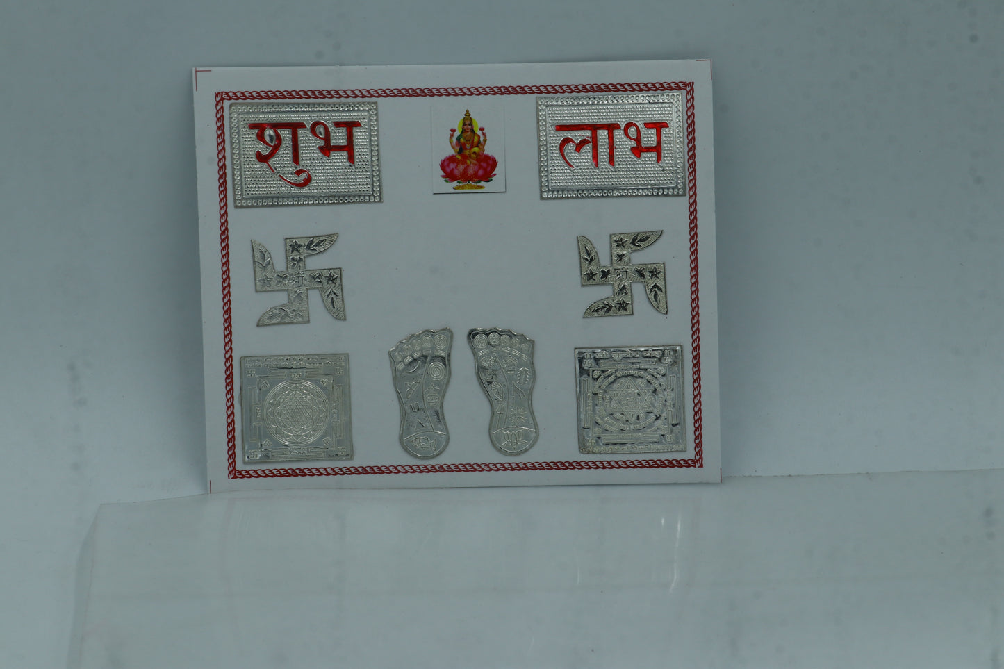 925 sterling silver combo diwali pooja set su1323 - TRIBAL ORNAMENTS