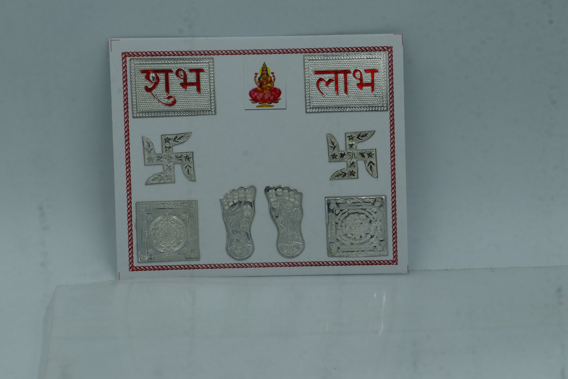 925 sterling silver combo diwali pooja set su1323 - TRIBAL ORNAMENTS