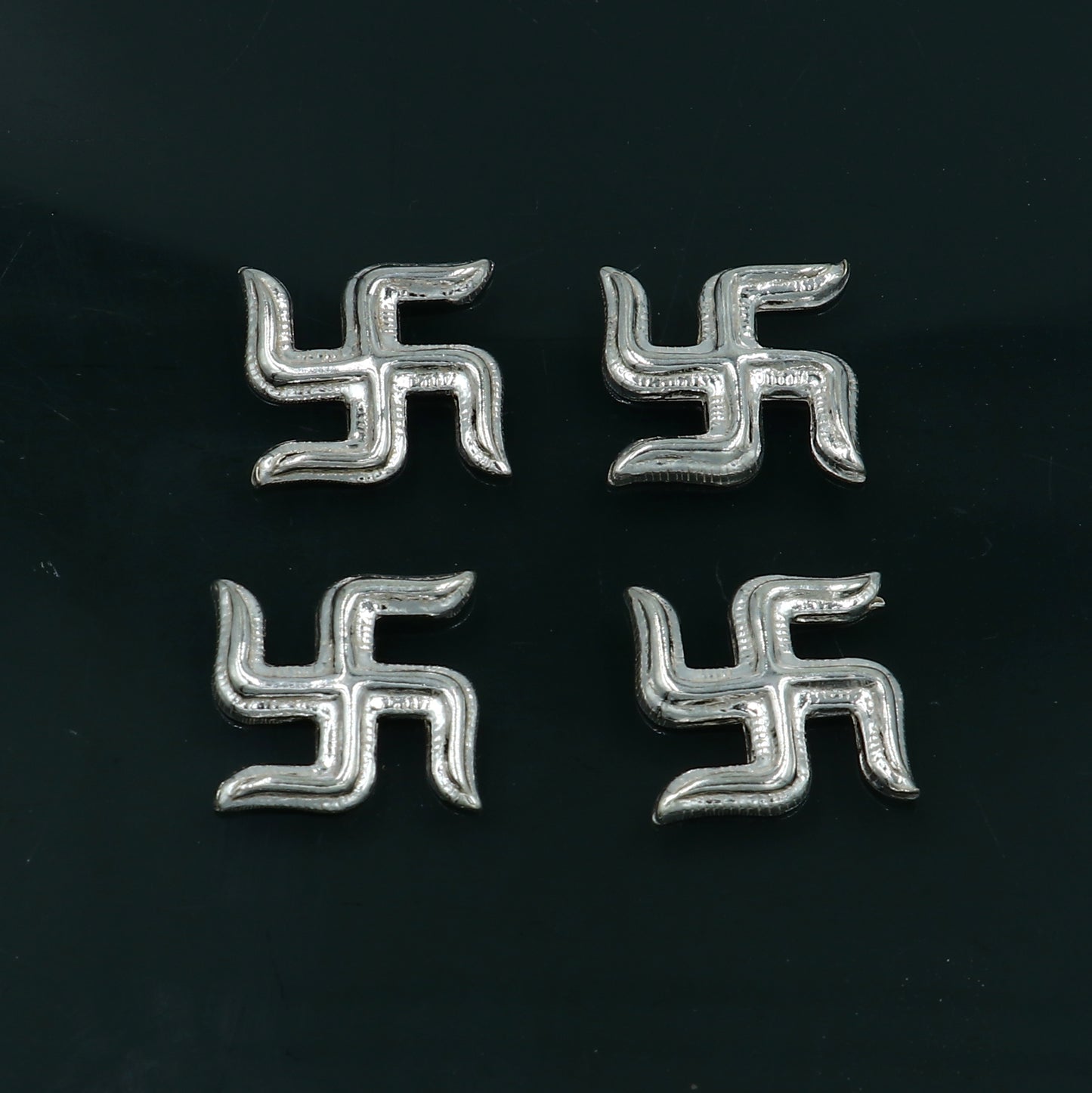 925 sterling silver swastika diwali pooja set su1325