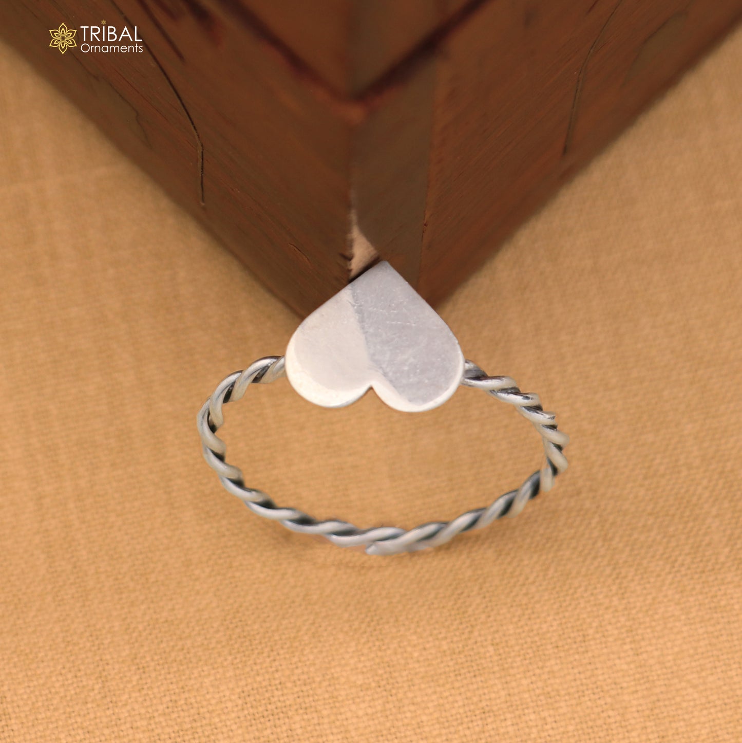 925 Sterling silver heart shape design thumb ring / ring unisex jewelry sr830
