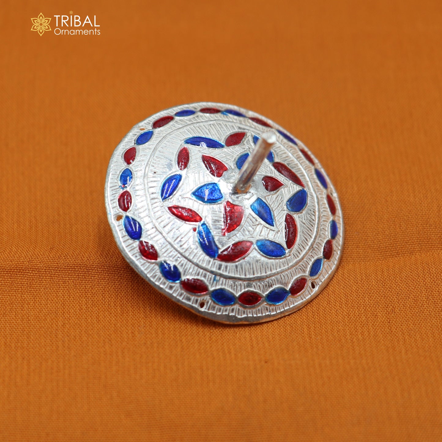 925 sterling silver Firki or Lattu toy for your baby Krishna idols article art888