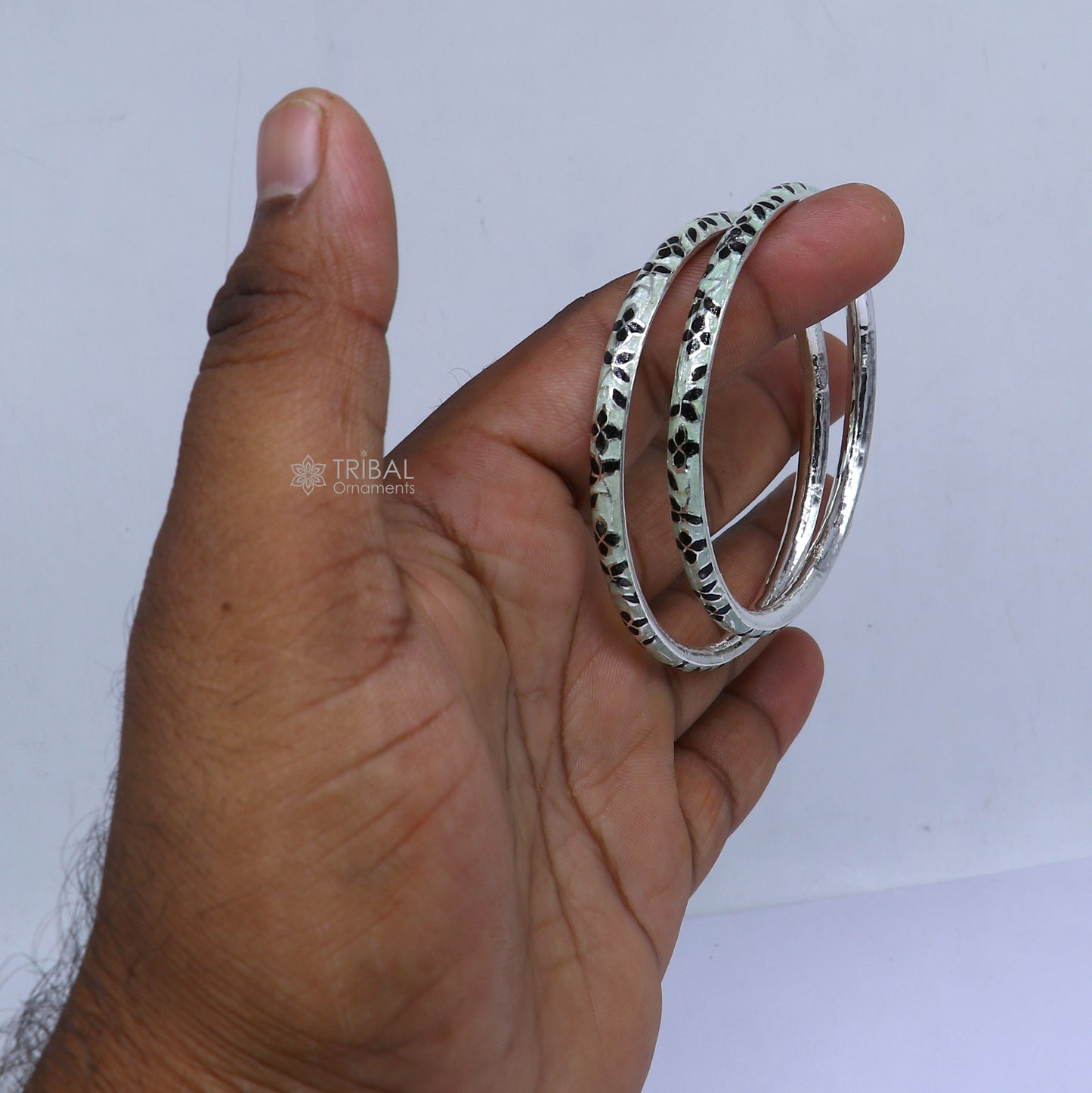 925 sterling meenakari  work designer bangle bracelet pure silver gifting jewelry, brides made bangles ba438