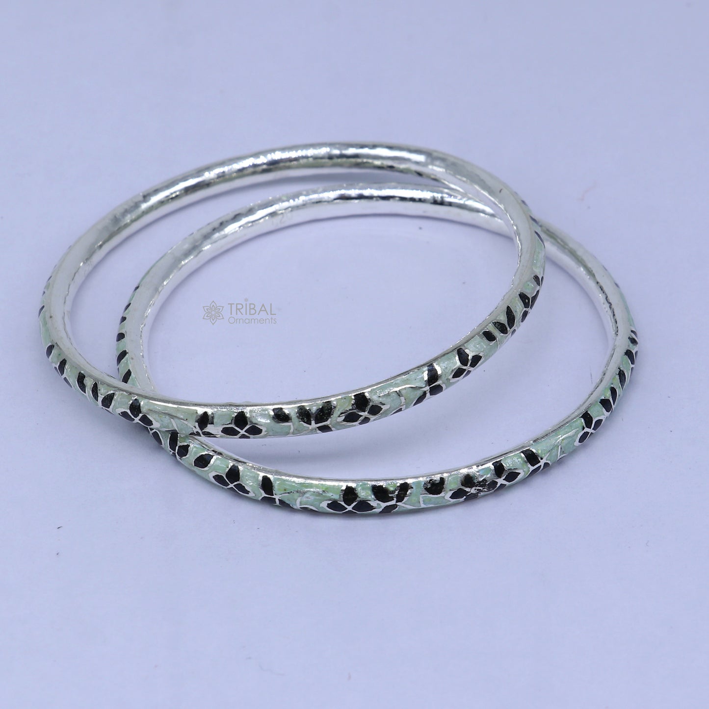 925 sterling meenakari  work designer bangle bracelet pure silver gifting jewelry, brides made bangles ba438