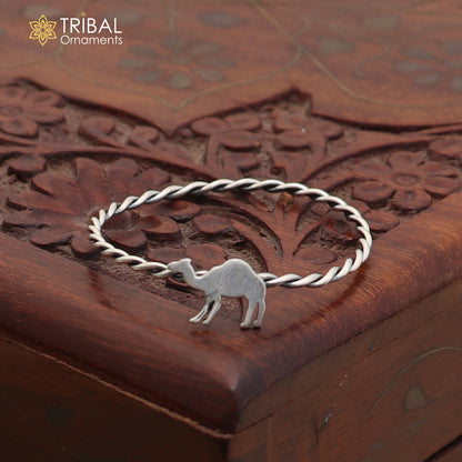 925 Sterling silver Camel design baby bangle kada ,kids jewelry bbk227