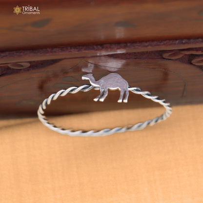 925 Sterling silver Camel design baby bangle kada ,kids jewelry bbk227