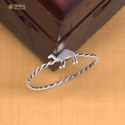 925 Sterling silver Camel design baby bangle kada ,kids jewelry bbk227