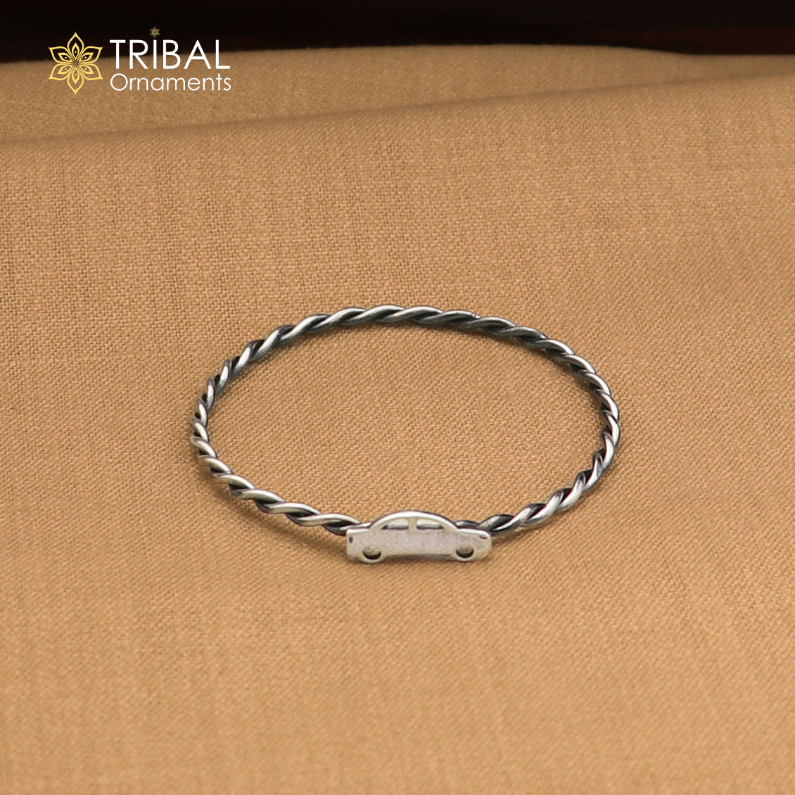 925 Sterling silver car design baby bangle kada ,kids jewelry bbk229