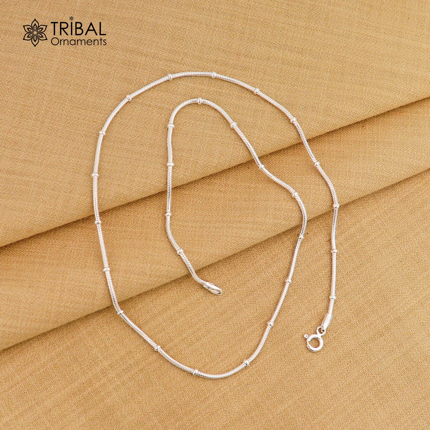 1mm 18" long snake chain 925 sterling silver handmade snake chain pendant chain, necklace chain, fancy silver chain trendy style ch576