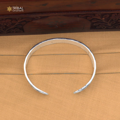 925 sterling silver Om namah shivay mantra cuff kada bracelet mens jewelry cuff261