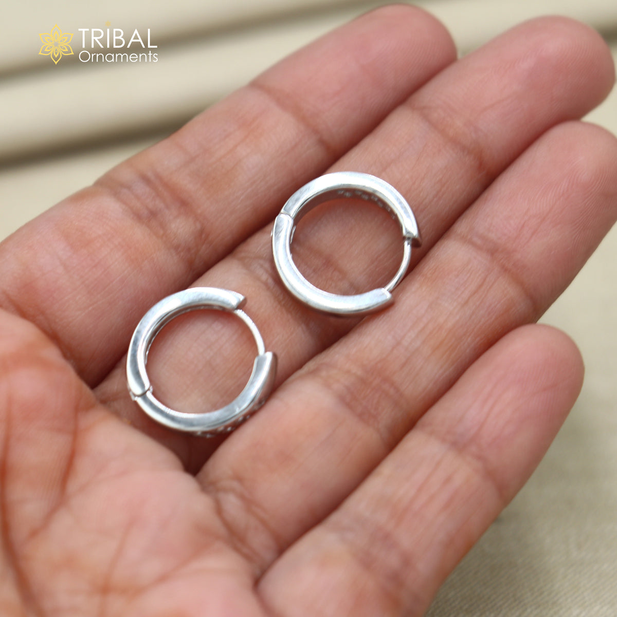 925 sterling silver zircon stone hoop earring jewelry er424