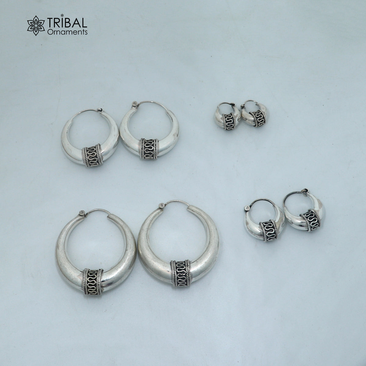 925 sterling silver plain shiny hoops earring, amazing unisex jewelry er445
