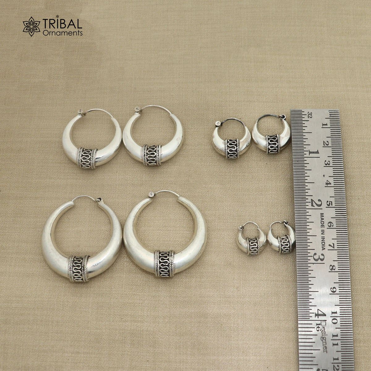 925 sterling silver plain shiny hoops earring, amazing unisex jewelry er445