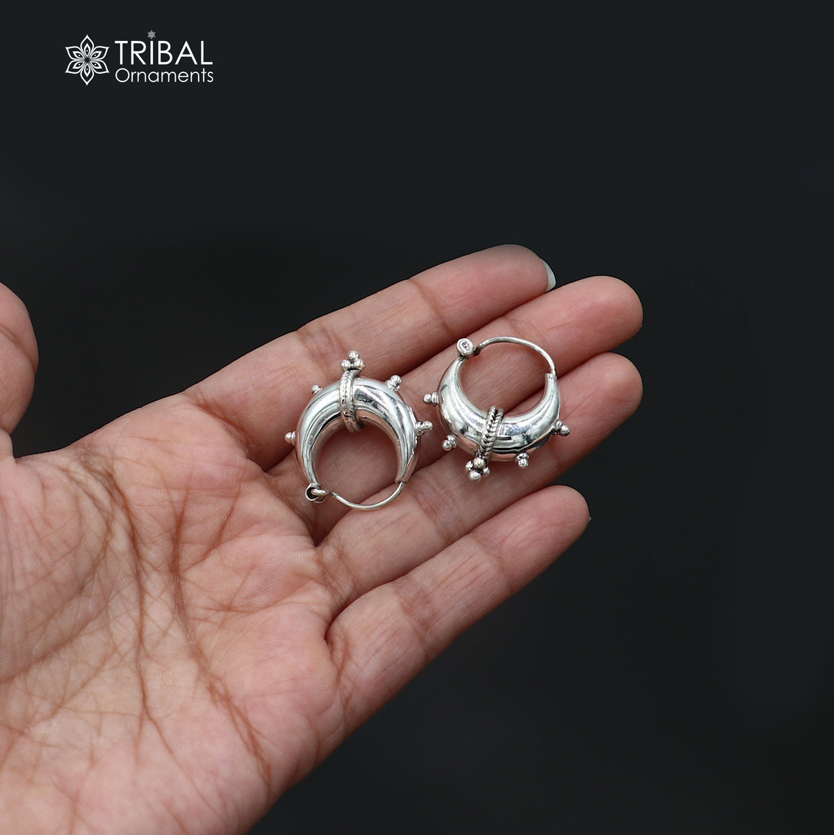 925 sterling silver stylish shiny hoops earring, amazing unisex jewelry er446