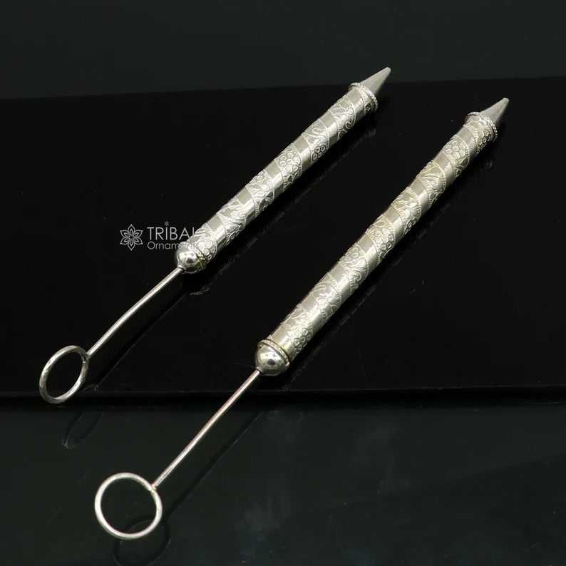 925 sterling silver new trendy Holi special Laddu Gopala colorful water Pichkari and Bucket best gift to Lord Krishna accessories su1287 - TRIBAL ORNAMENTS