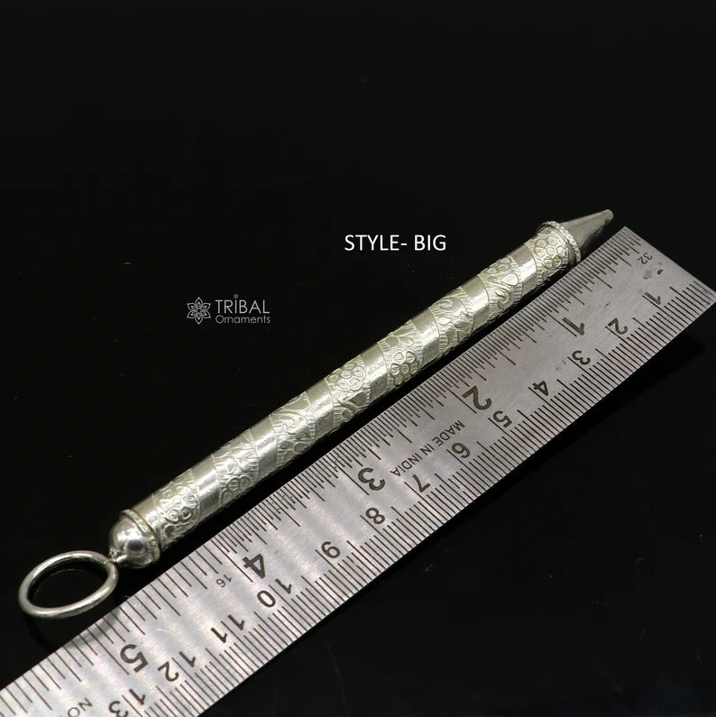 925 sterling silver new trendy Holi special Laddu Gopala colorful water Pichkari and Bucket best gift to Lord Krishna accessories su1287 - TRIBAL ORNAMENTS