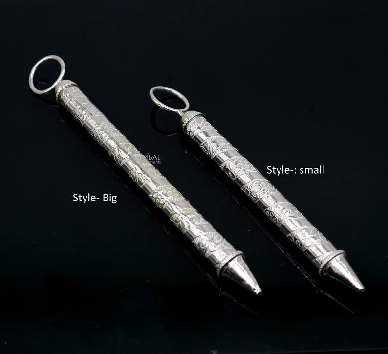 925 sterling silver new trendy Holi special Laddu Gopala colorful water Pichkari and Bucket best gift to Lord Krishna accessories su1287 - TRIBAL ORNAMENTS