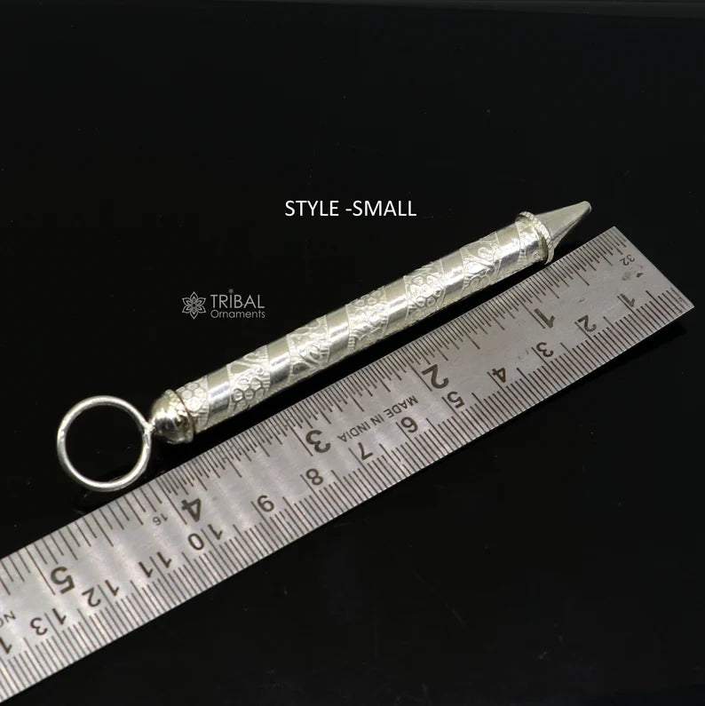 925 sterling silver new trendy Holi special Laddu Gopala colorful water Pichkari and Bucket best gift to Lord Krishna accessories su1287 - TRIBAL ORNAMENTS