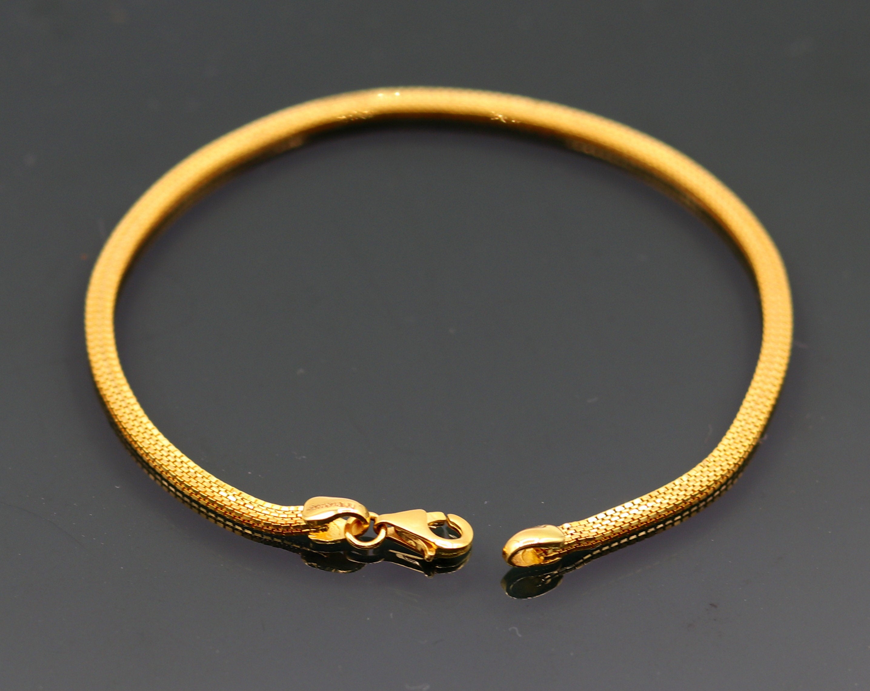 Gold Filled Venetian Box Chain Bracelet | Link Bracelet – Camille Jewelry
