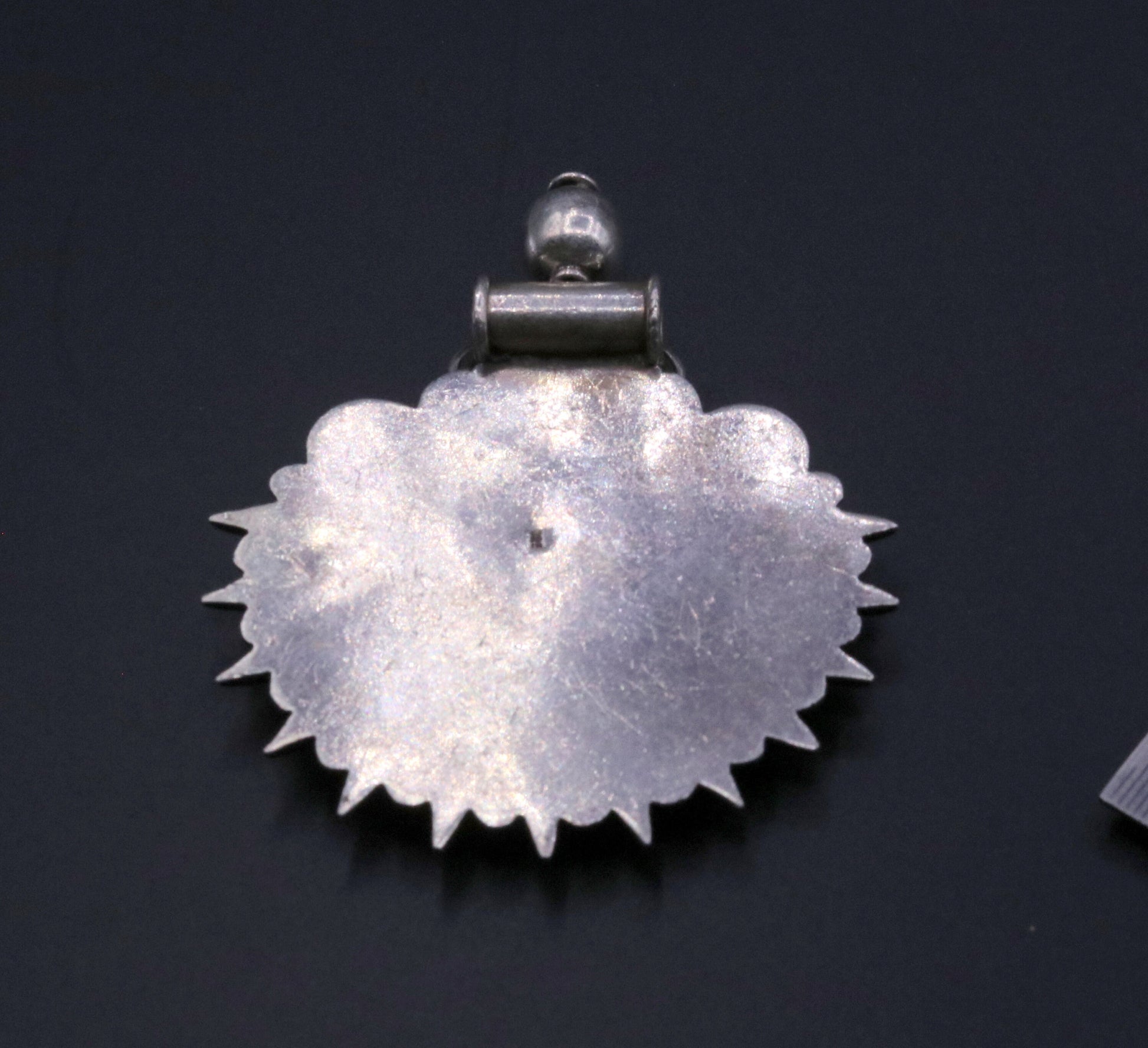 925 sterling silver handmade pendant, excellent vintage design oxidized pendant necklace, ethnic belly dance Bohemian tribal jewelry nsp339 - TRIBAL ORNAMENTS