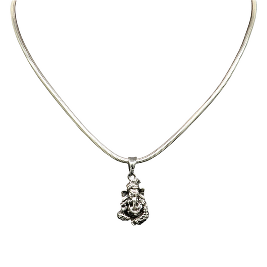 925 sterling silver handmade vintage stylish trendy idol Ganesha pendant , exclusive designer unisex pendant silver locket jewelry ssp515 - TRIBAL ORNAMENTS