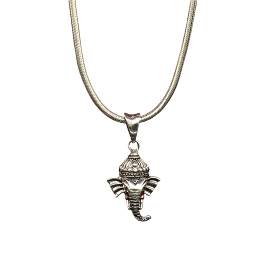 Handmade solid 925 sterling silver Lord Ganesha pendant, excellent unique design stylish unisex personalized gift pendant jewelry ssp553