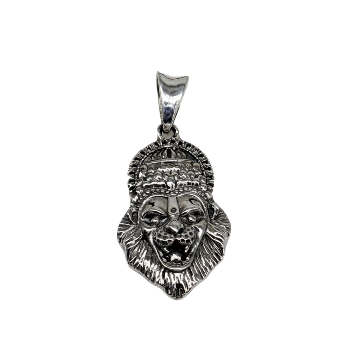 925 fine pure silver idol God Vishnu Narsimha pendant, stylish customized pendant, best gifting locket oxidized pendant necklace nsp425