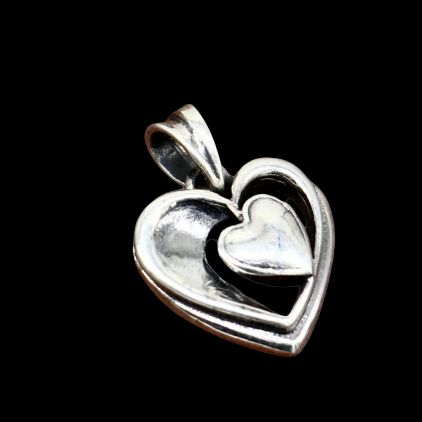 Exclusive design solid 925 sterling silver heart pendant, excellent unique design stylish unisex personalized gift pendant jewelry ssp1433