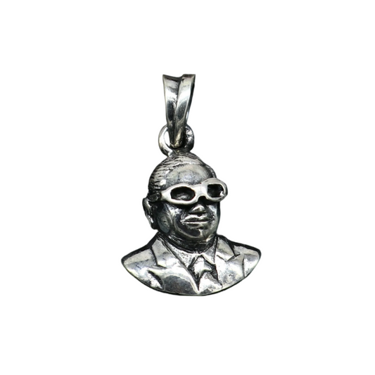 925 sterling silver handmade bheem rav Ambedkar design pendant, ambedkar pendant , best gifting jewelry ssp1673