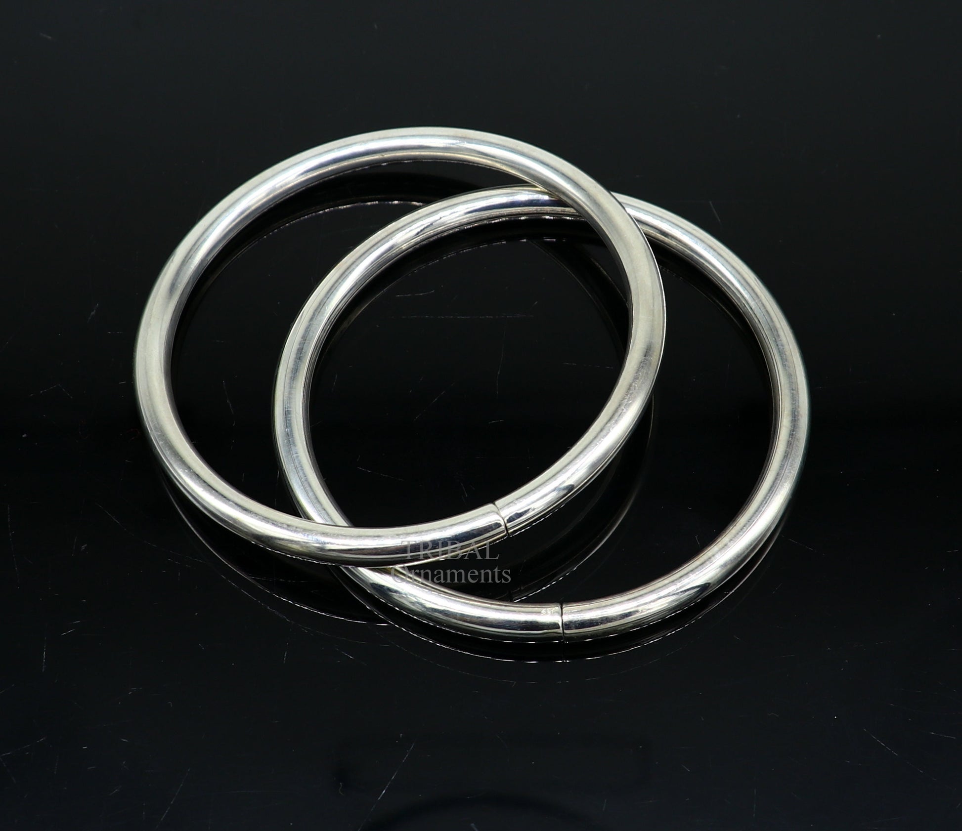 925 sterling customized plain Round design work stylish designer bangle bracelet pure silver gifting jewelry, brides made bangles nba326 - TRIBAL ORNAMENTS