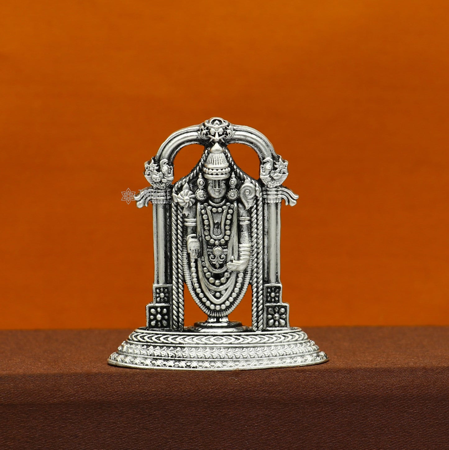 5.1cm 925 sterling silver stylish divine Venkateswara idol tirupati balaji statue sculpture figurine amazing crafted statue gift art733