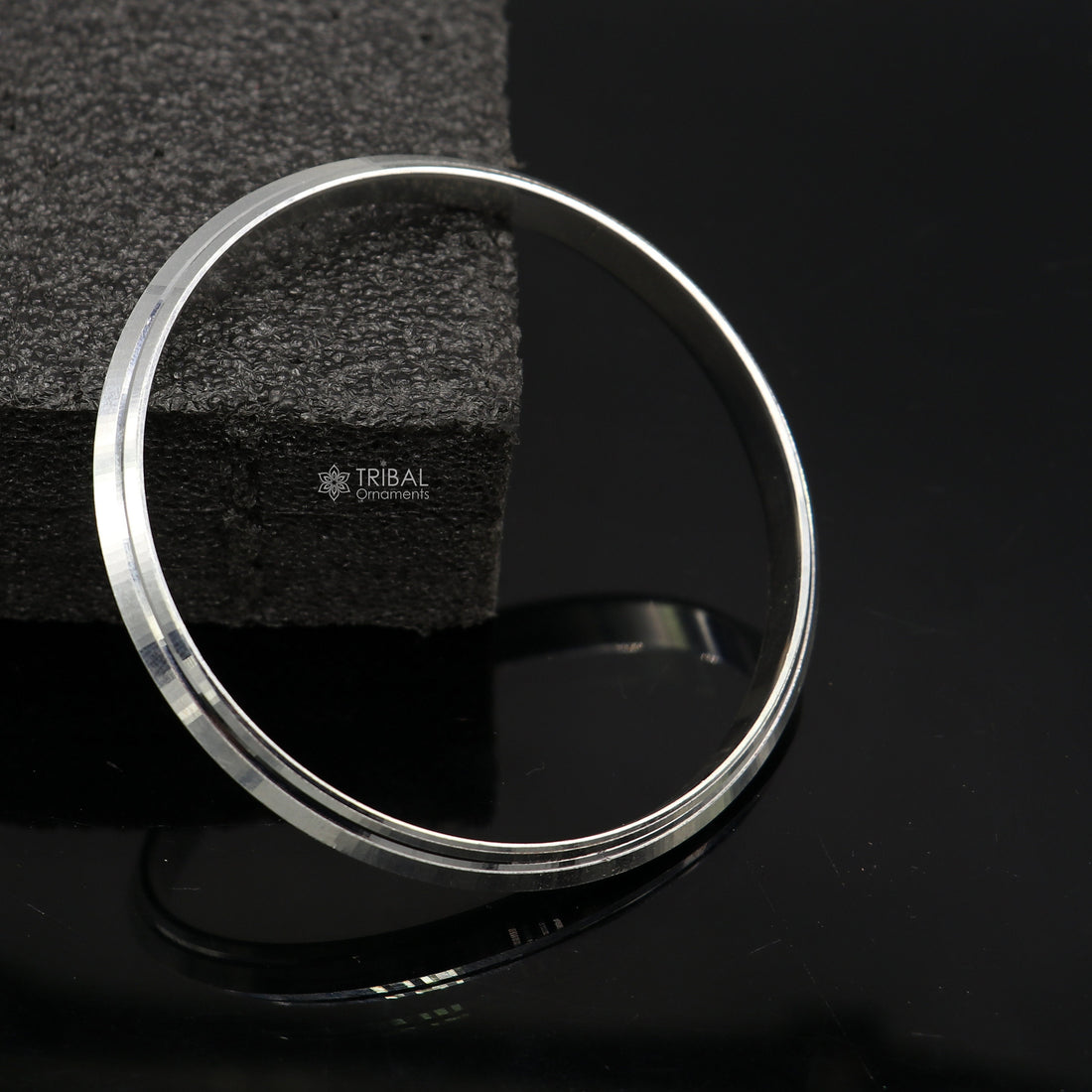 Punjabi sikh uisex kada,925 sterling silver handmade solid kada bracelet bangle for unisex, solid silver personalized jewelry nsk791 - TRIBAL ORNAMENTS