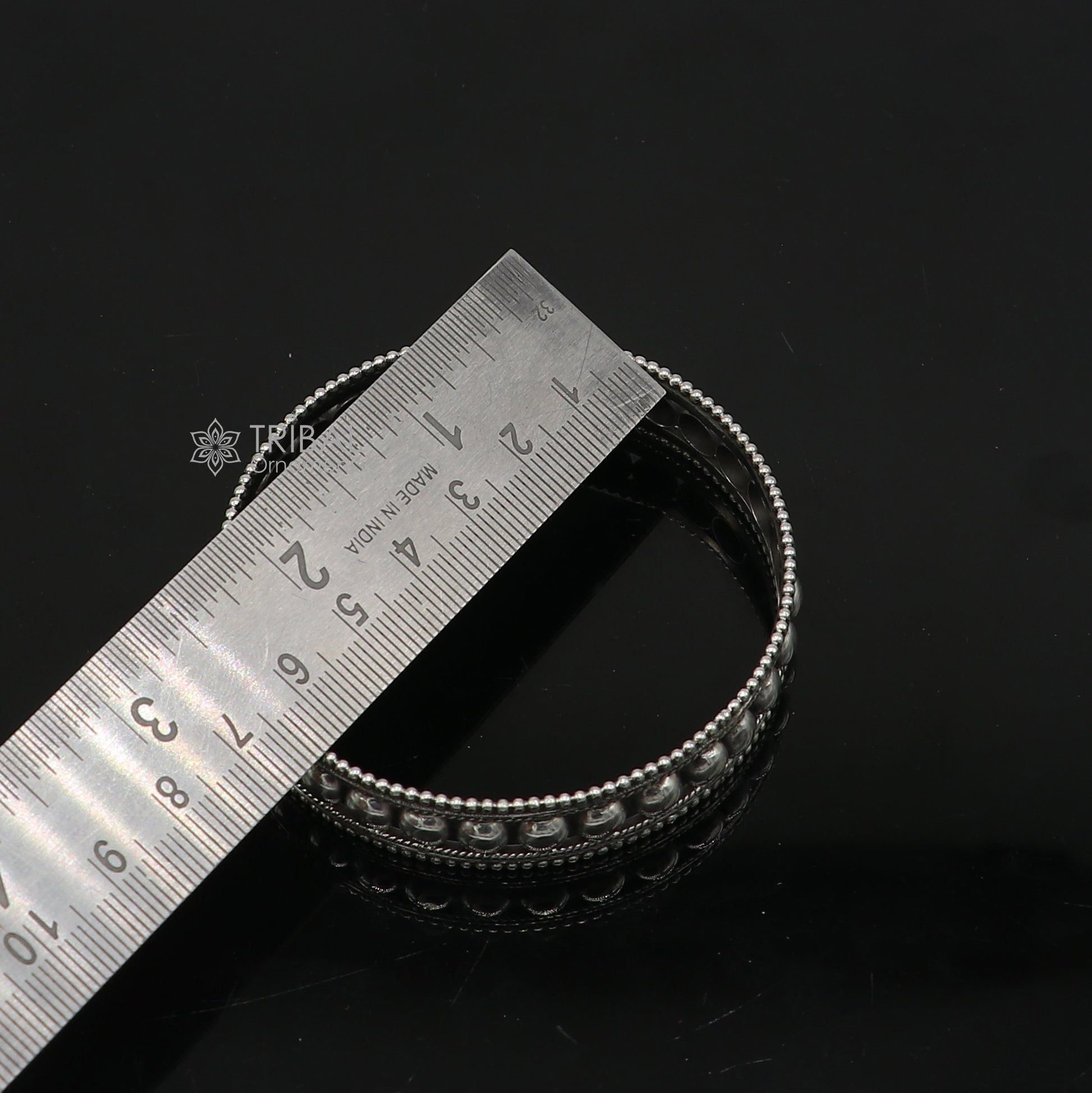 925 sterling silver handmade Vintage design bangle bracelet tribal ethnic jewelry nba421 - TRIBAL ORNAMENTS