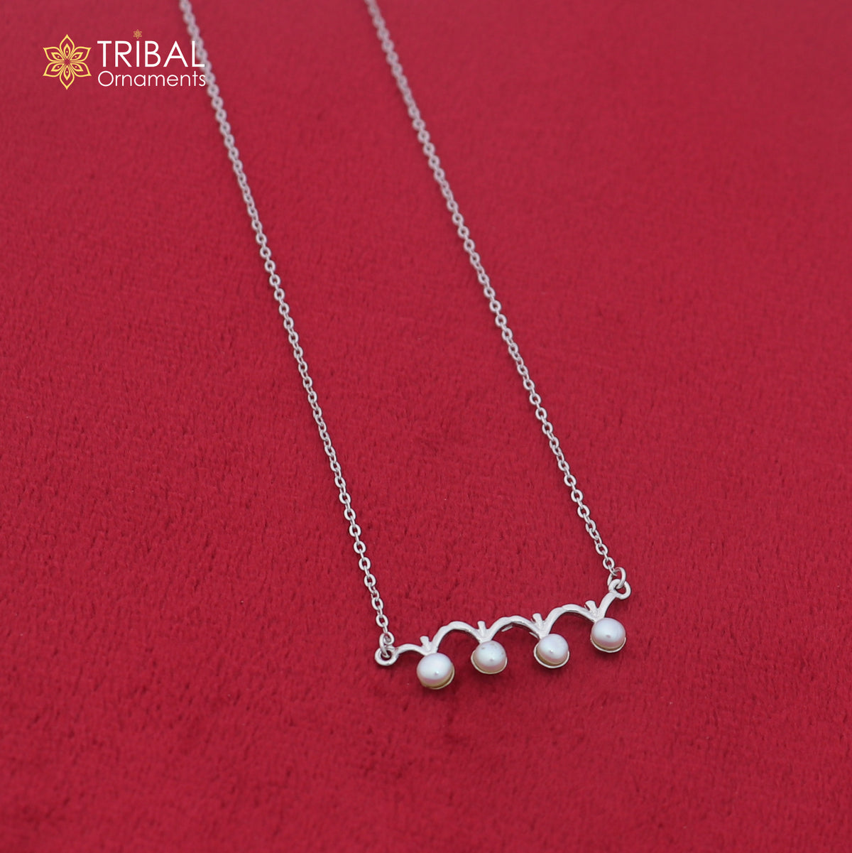 925 sterling silver pearl style stylish pendant for women's ms166