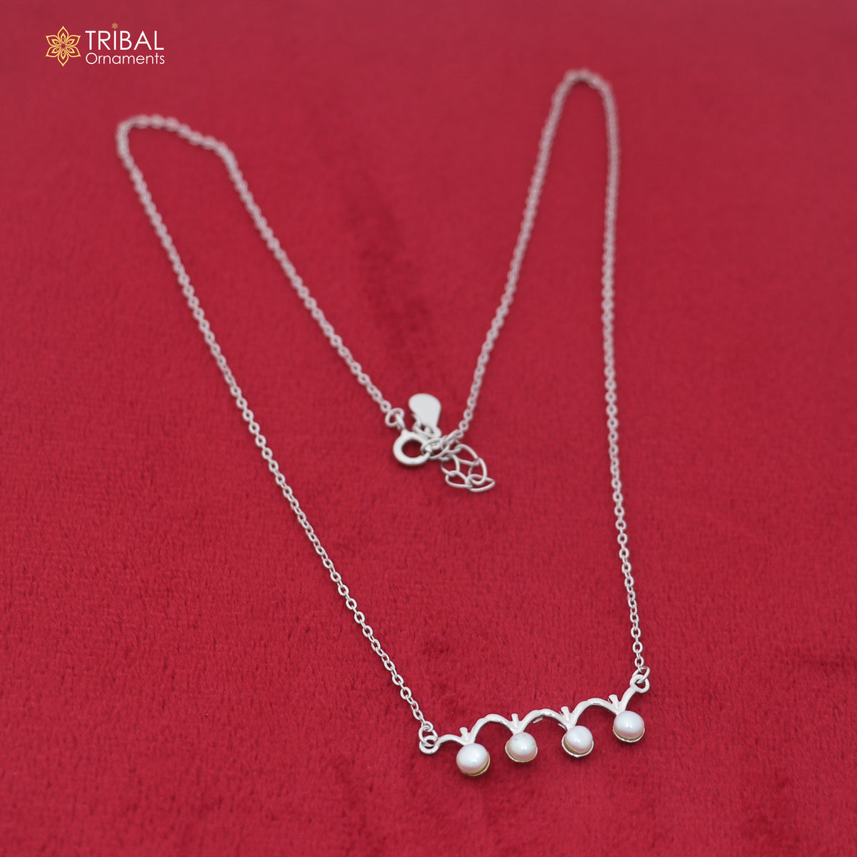925 sterling silver pearl style stylish pendant for women's ms166