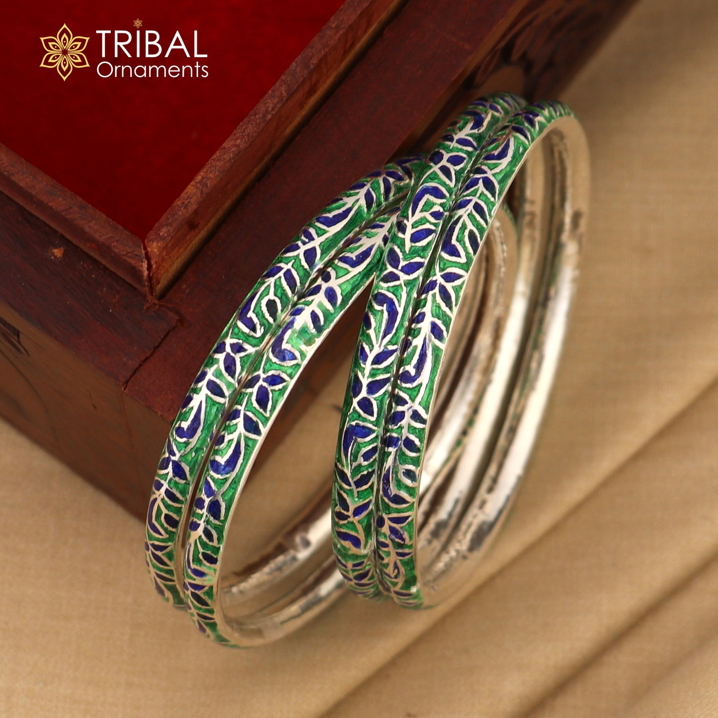 925 sterling silver handcrafted color enamel bangles bracelet, best brides jewelry vintage antique style wrist jewelry nba447