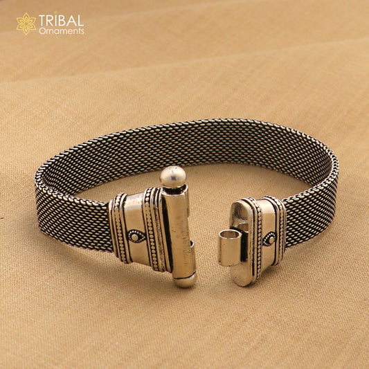 8 inches 925 sterling silver customized chain belt bracelet stylish men's  jewelry sbr771