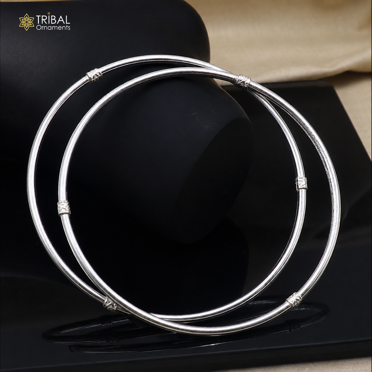 925 sterling silver stylish plain shiny design customized foot ankle kada jewelry nsfk166