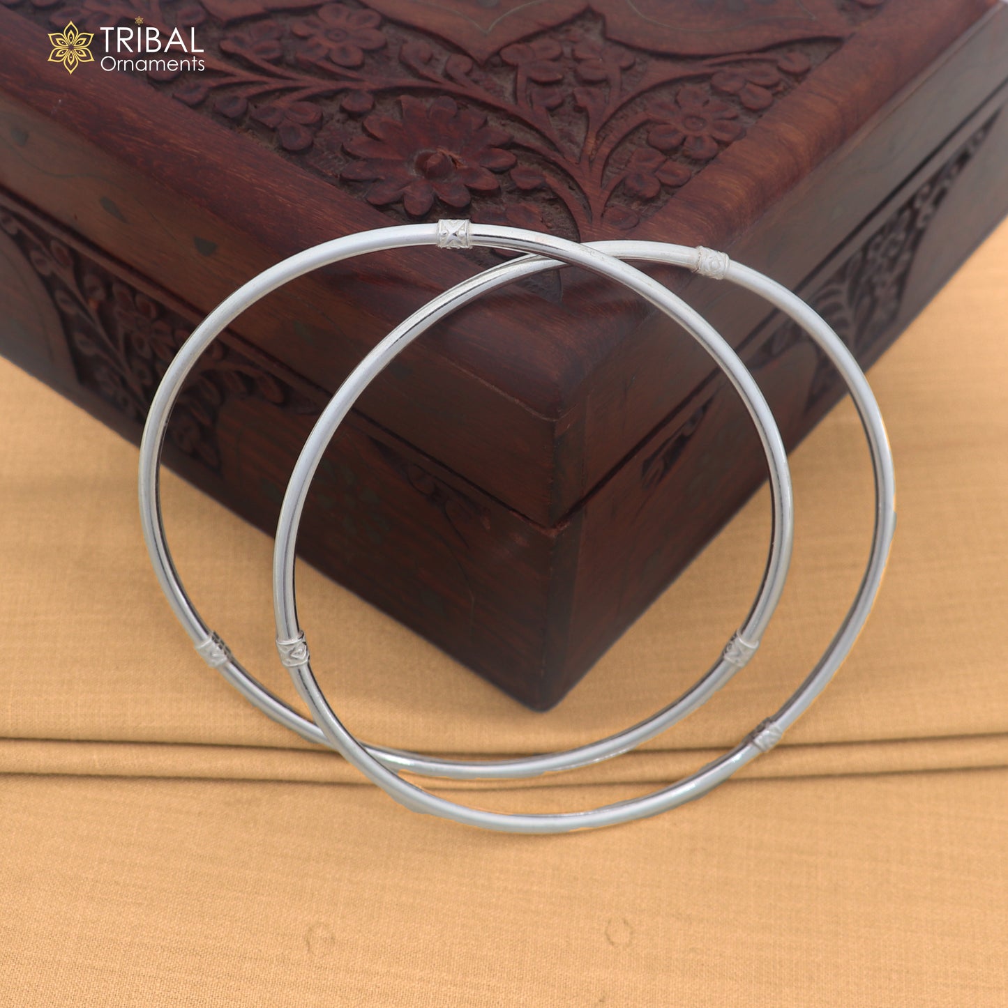 925 sterling silver stylish plain shiny design customized foot ankle kada jewelry nsfk166