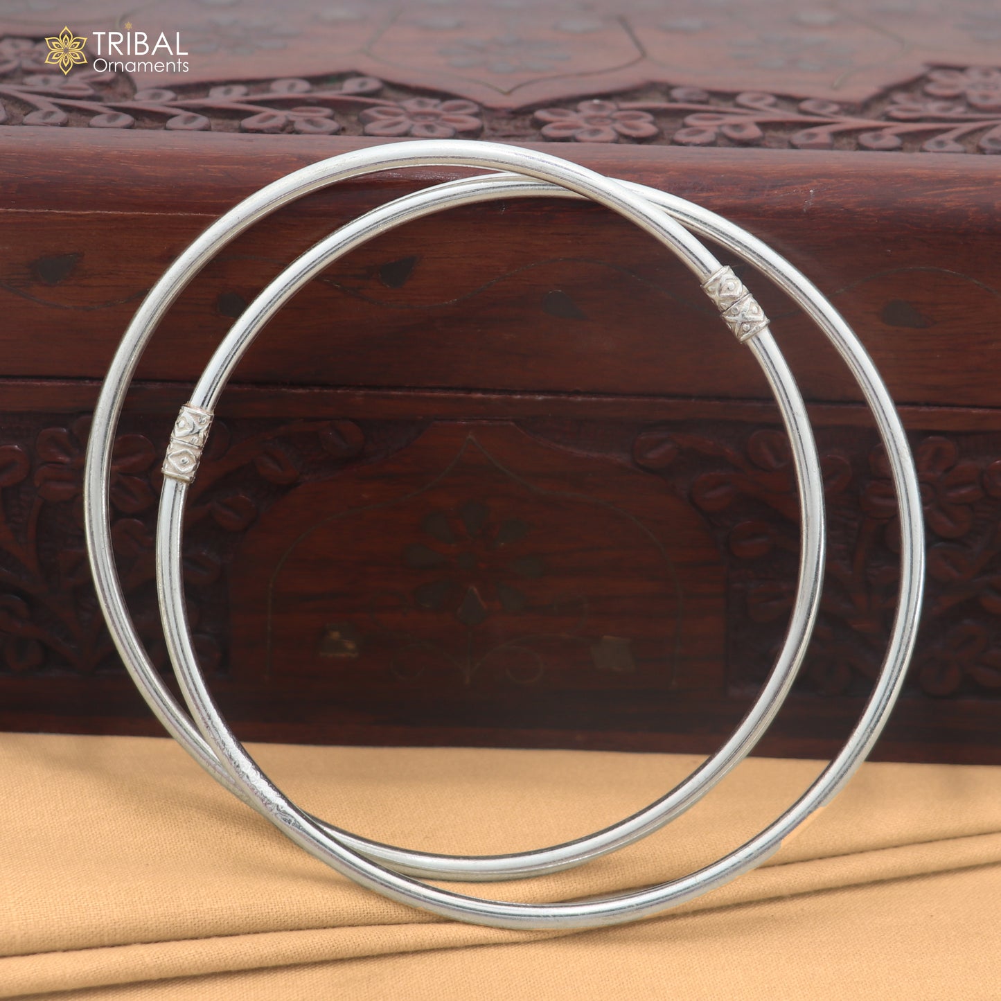 925 sterling silver plain shiny design customized foot ankle kada jewelry nsfk168