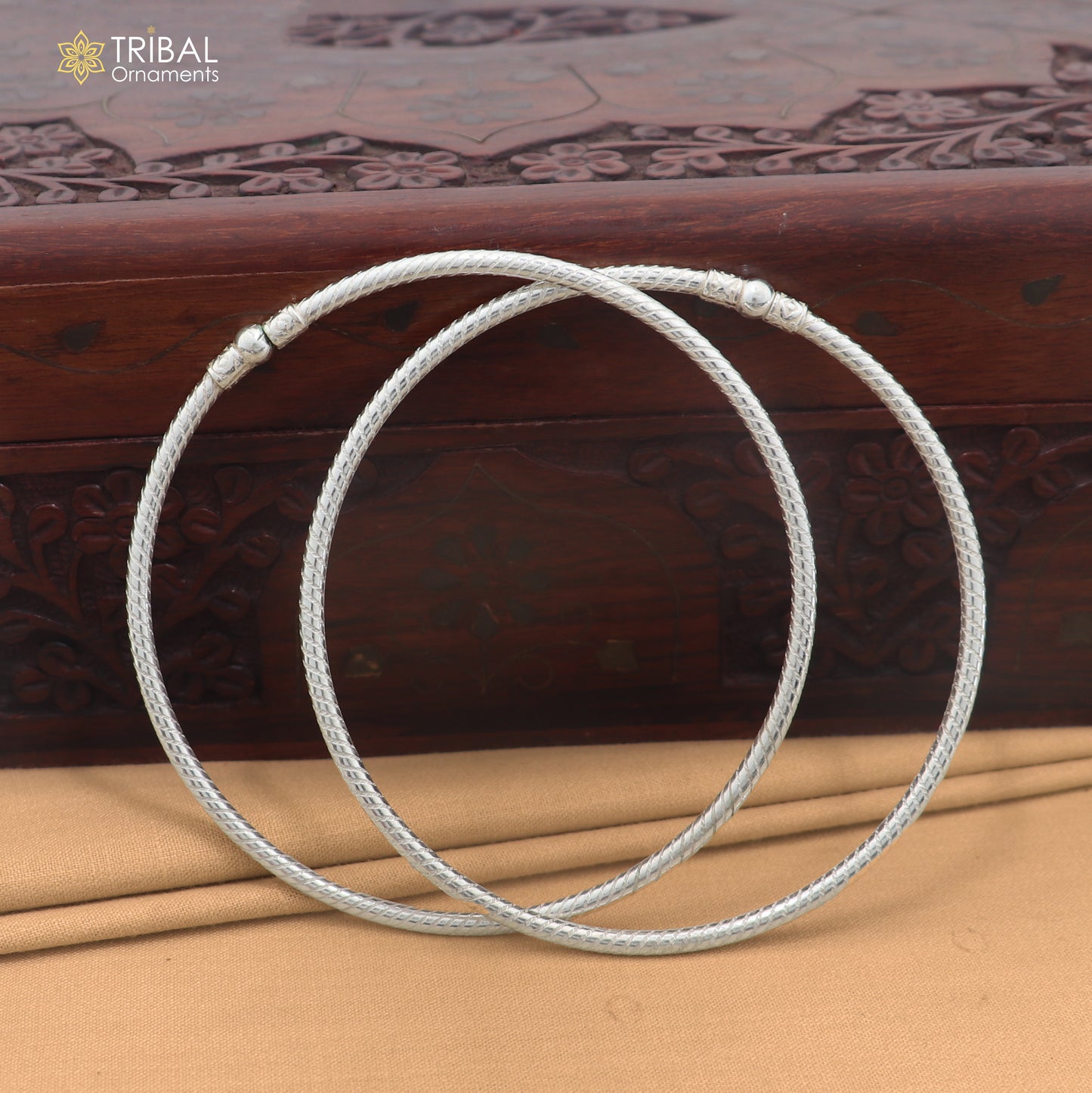 925 sterling silver shiny ball design customized foot ankle kada jewelry nsfk173