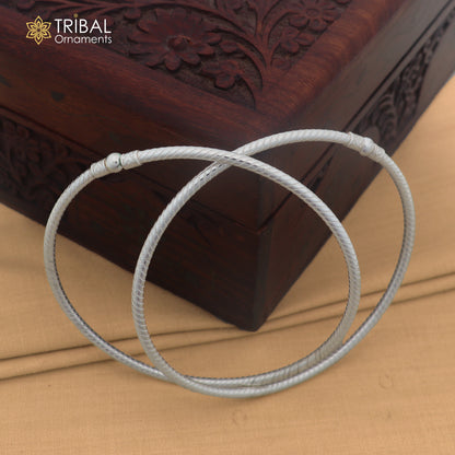 925 sterling silver shiny ball design customized foot ankle kada jewelry nsfk173