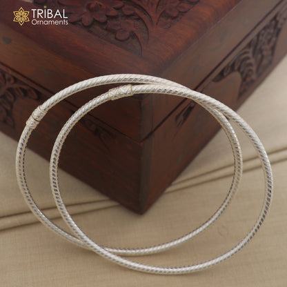 925 sterling silver shiny customized foot ankle kada jewelry nsfk175