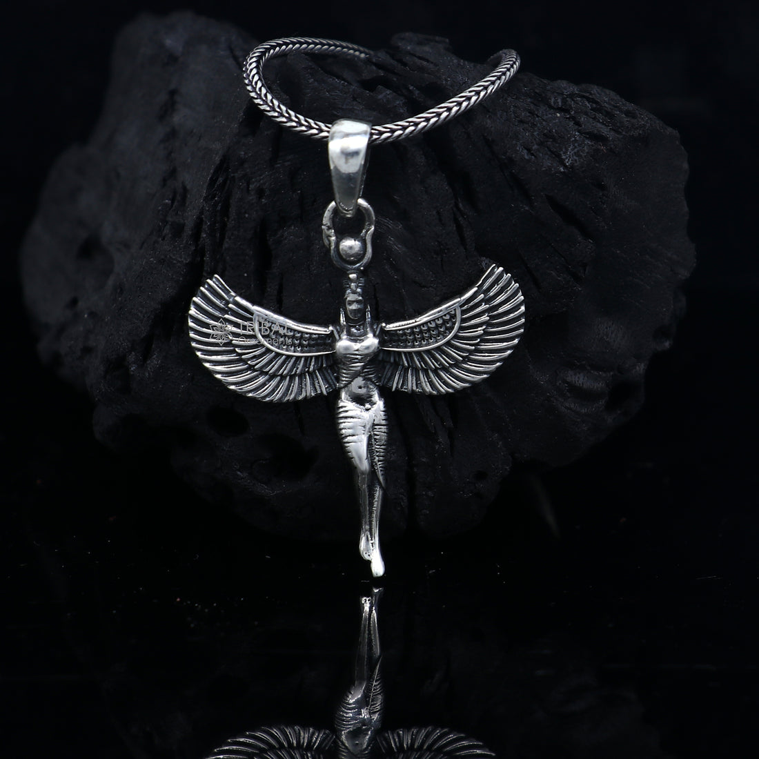 925 sterling silver Isis Egyptian Goddess Pendant, Gift nsp867 - TRIBAL ORNAMENTS