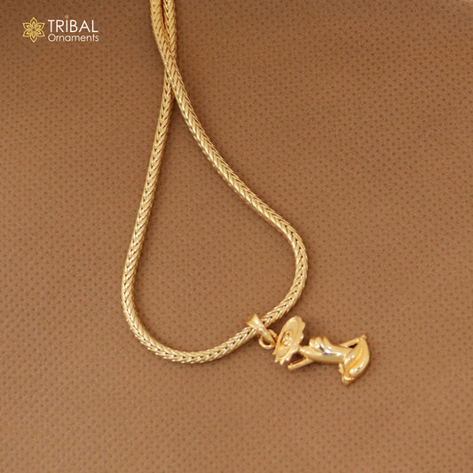 925 sterling silver Sudarshan chakra  pendant, amazing divine pendant locket tribal jewelry nsp1102 - TRIBAL ORNAMENTS