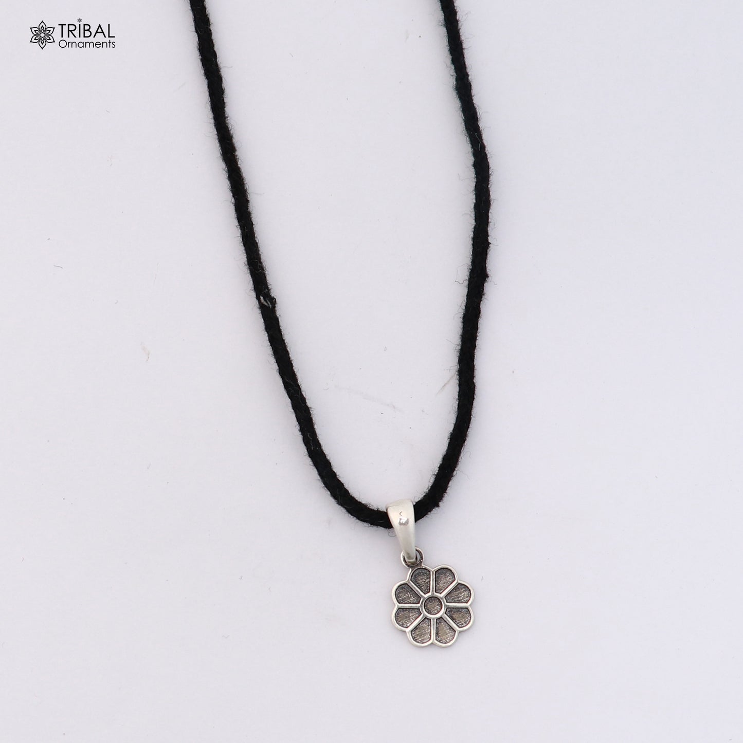 925 sterling silver flower design Pendant stylish unisex jewelry nsp1134