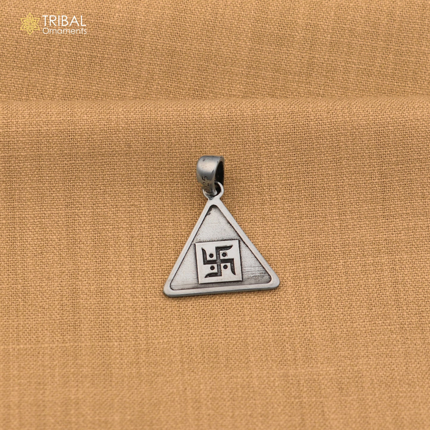 925 sterling silver Surya Pyra Yantra pendant with chain stylish unisex jewelry nsp1144