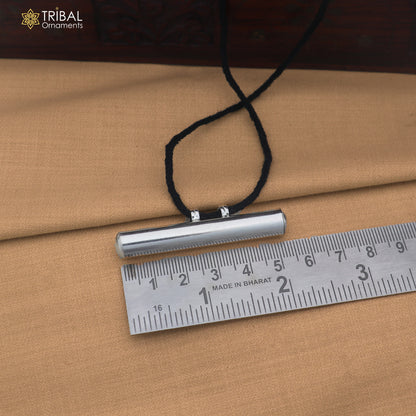 925 Sterling silver amulet box pendant mantra box, silver tabiz nsp1185
