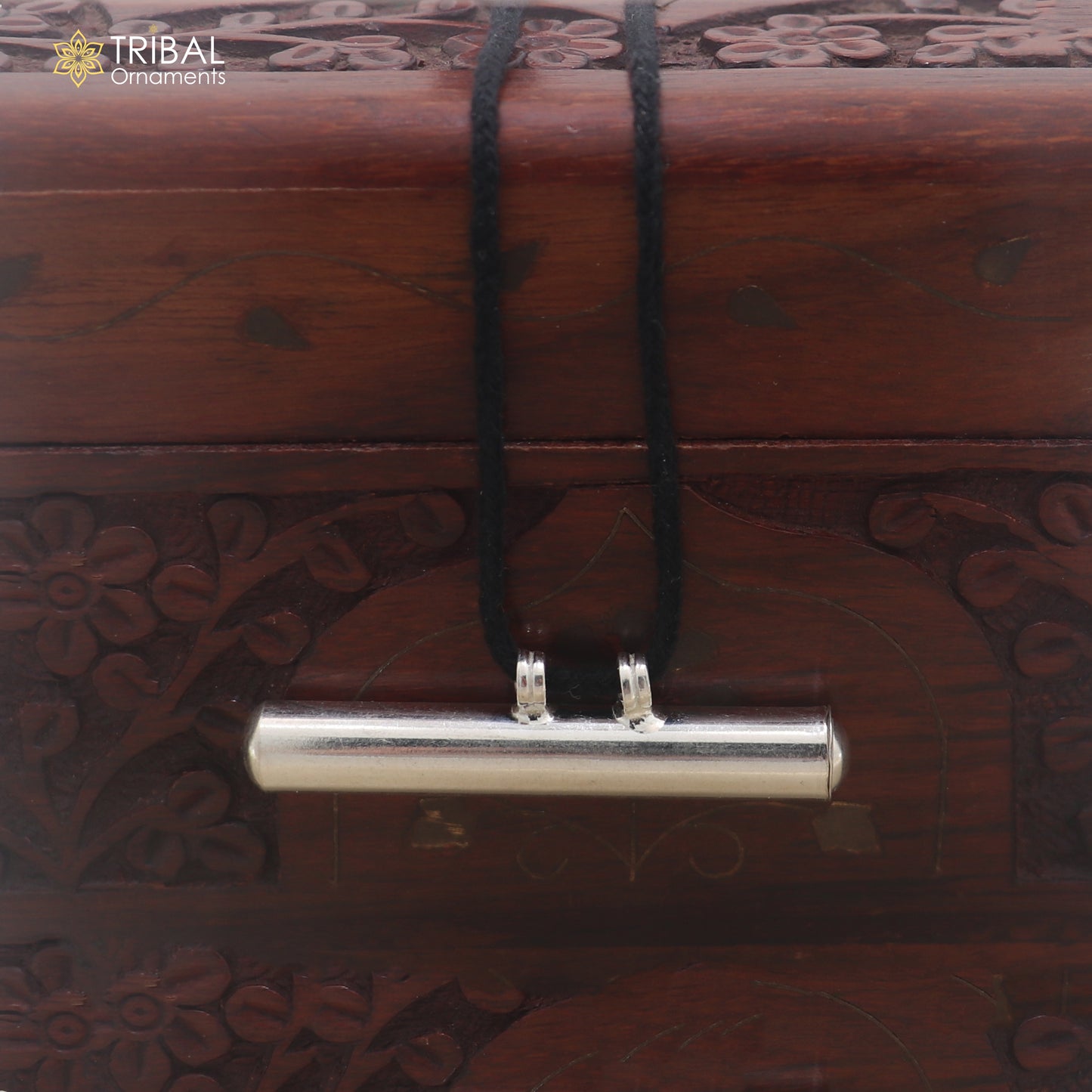 925 Sterling silver amulet box pendant mantra box, silver tabiz nsp1185