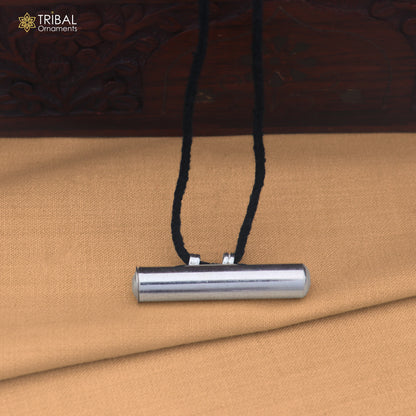 925 Sterling silver amulet box pendant mantra box, silver tabiz nsp1185